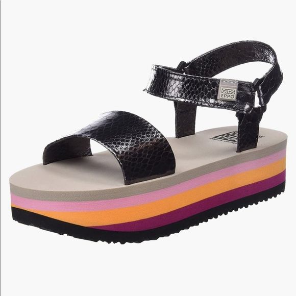 Gioseppo Shoes - GIOSEPPO Platform Heels Open Toe Sandals